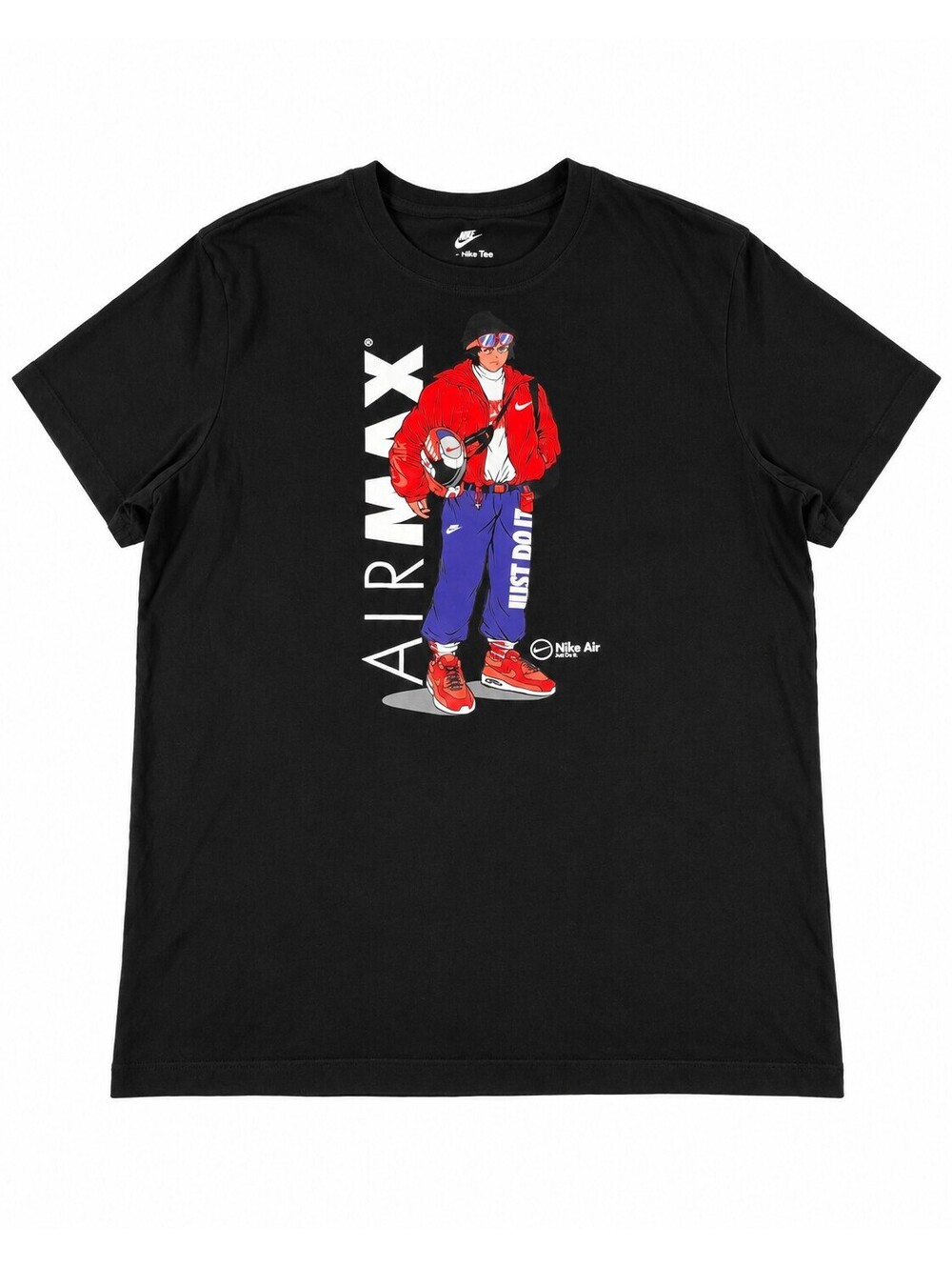 Nike Air Max Graphic Black T-Shirt XL